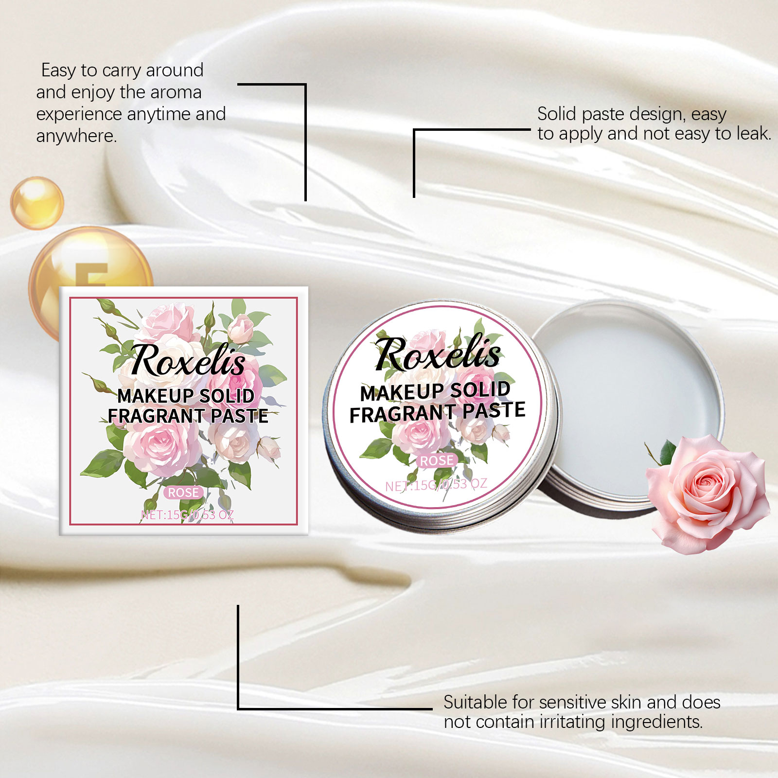 ROXELIS-Ensembles de baume cor - Perfume Travel Set avis et prix